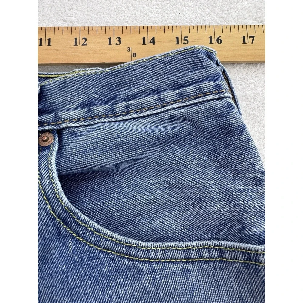 Levis 517 Jeans Mens 32x34 Blue Denim Bootcut Cowboy Western Y2K